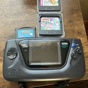 Game Gear Handheld Console - Black